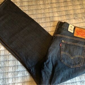 New with tags Levi’s 569 Dark wash Jeans Mens Size 36 32 Loose Straight RP $69